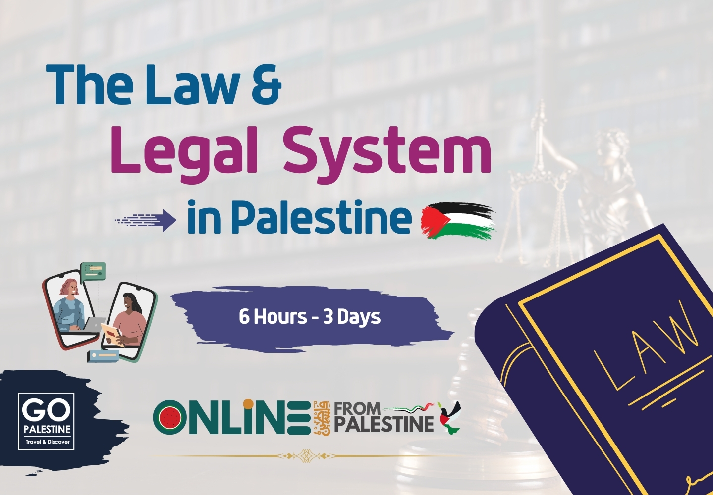 Palestine Law & Legal System ONLINE Crash Course - Go Volunteer in ...