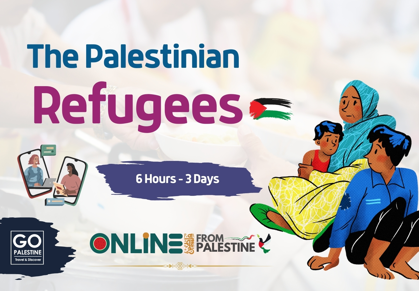 Palestinian Refugees ONLINE Crash Course - Go Volunteer in Palestine